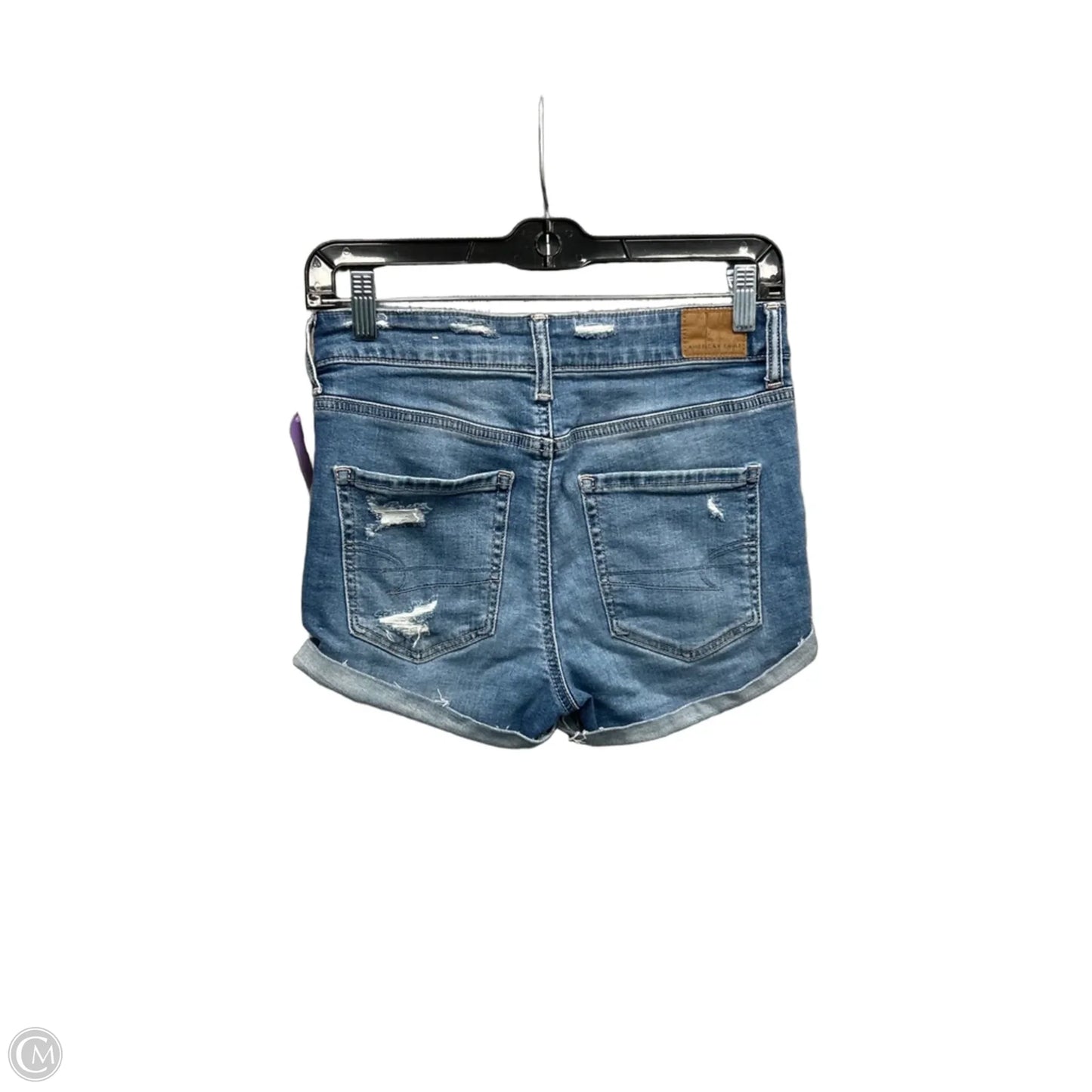 Shorts By American Eagle In Blue Denim, Size: 2