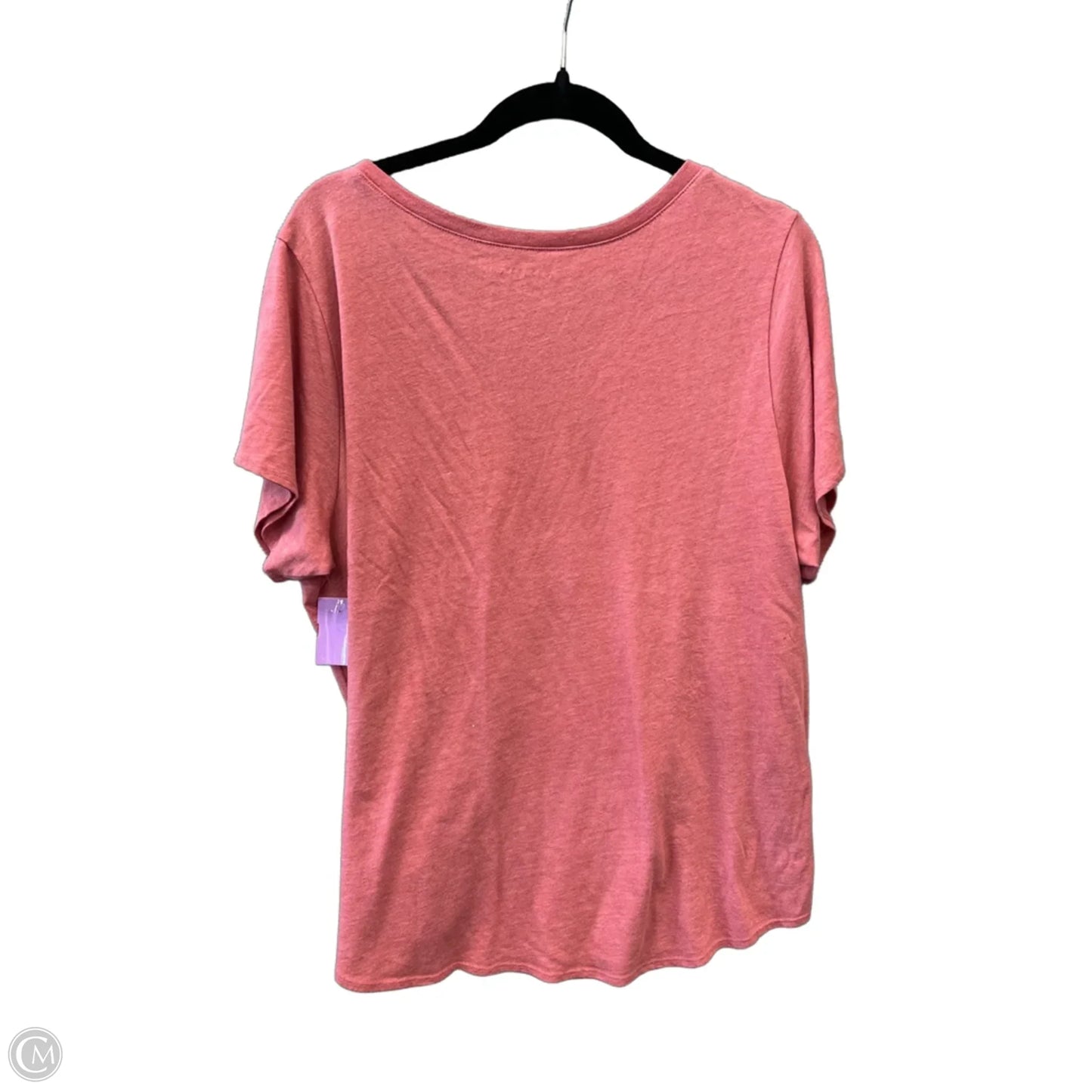 Top Short Sleeve By Lucky Brand In Red, Size: Xxl