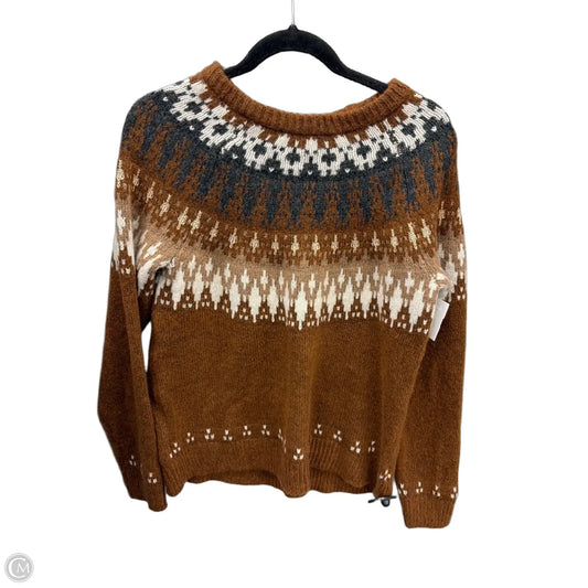 Sweater By Sonoma In Brown, Size: M