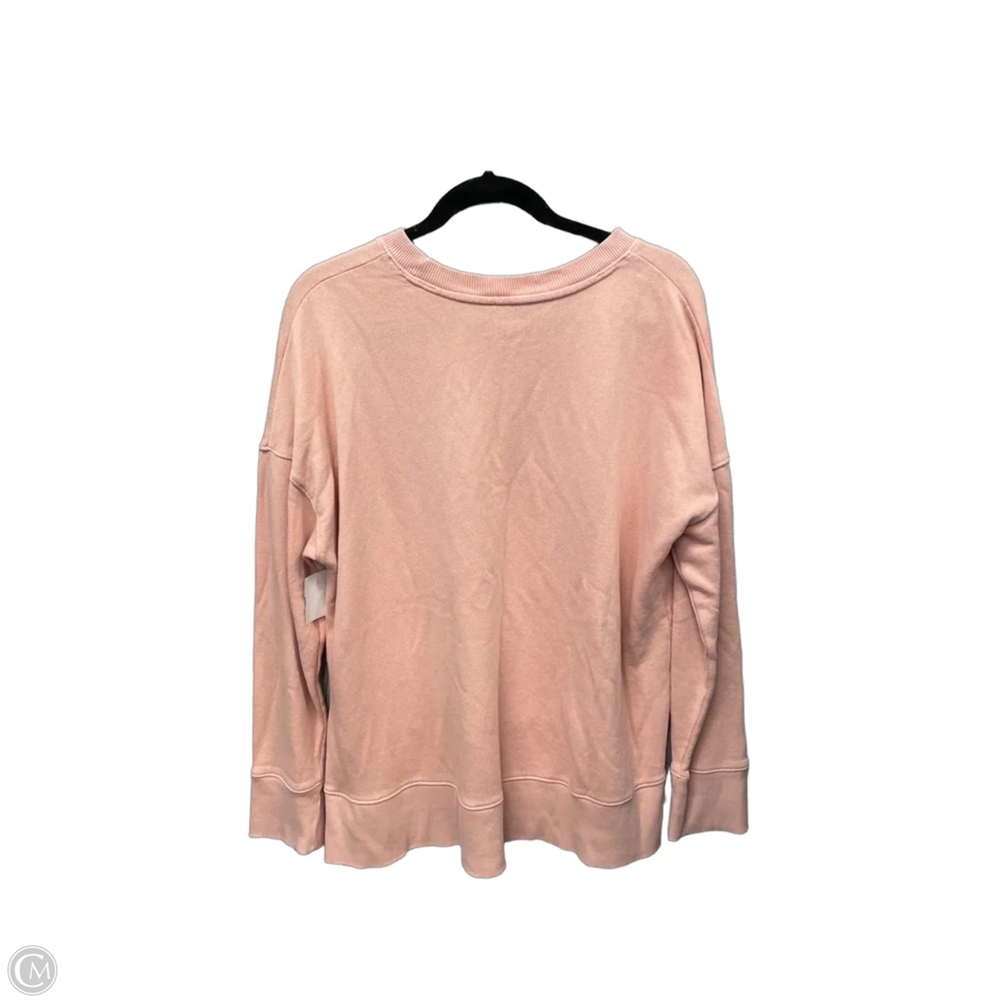 Sweatshirt Crewneck By Time And Tru In Pink, Size: L