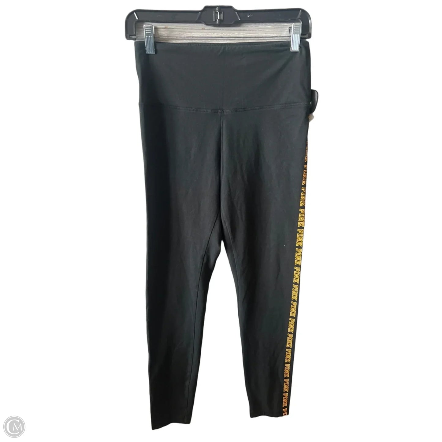 Athletic Leggings By Pink In Black, Size: M