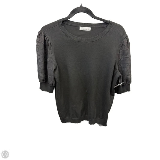 Top Short Sleeve By 89th And Madison In Black, Size: S