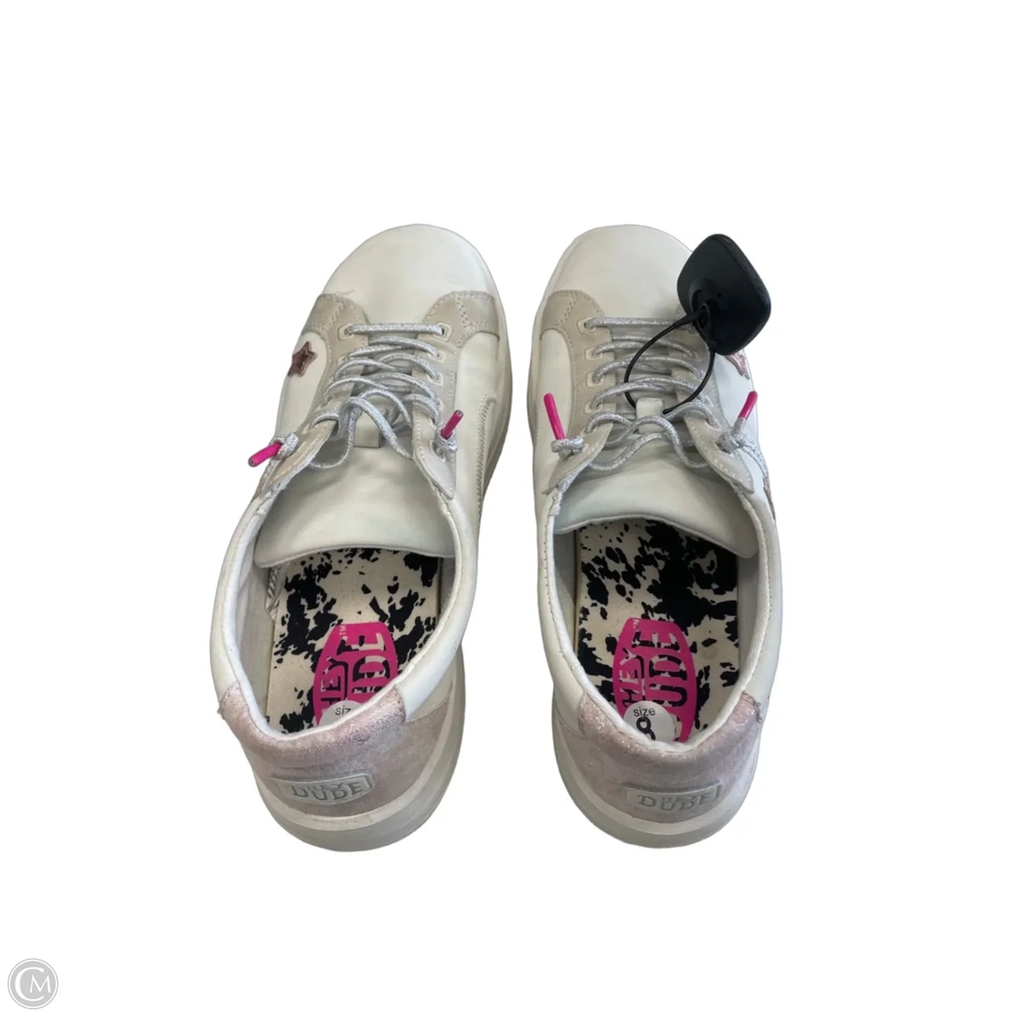 Shoes Sneakers By Hey Dude In White, Size: 8