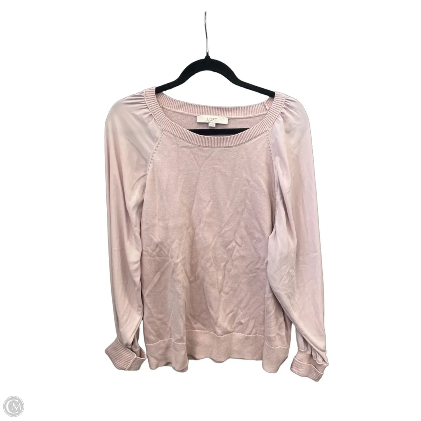 Sweater By Loft In Pink, Size: Xl