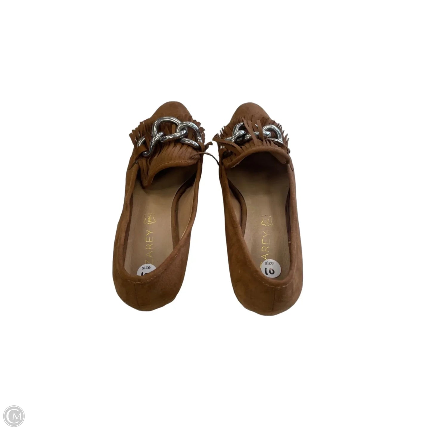 Shoes Heels Block By Cmf In Brown, Size: 10