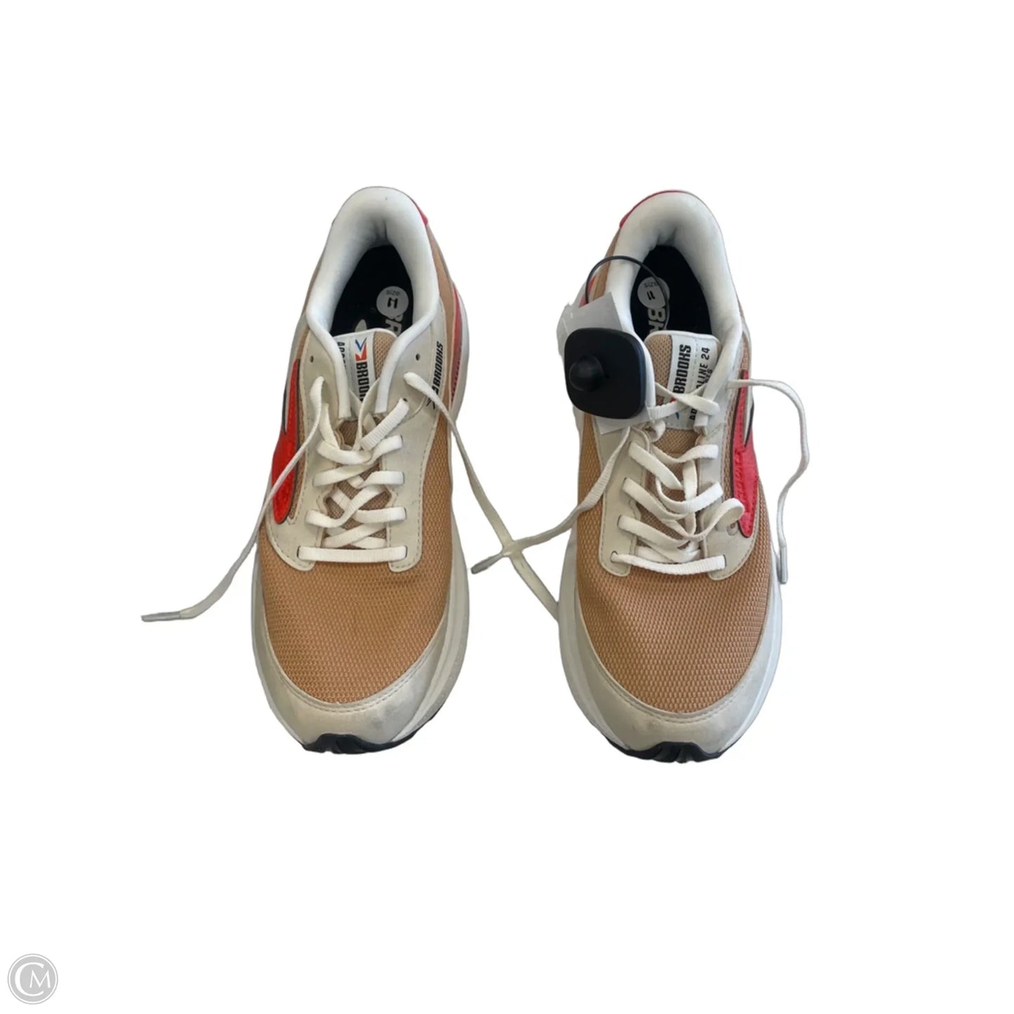Shoes Athletic By Brooks In Tan, Size: 11