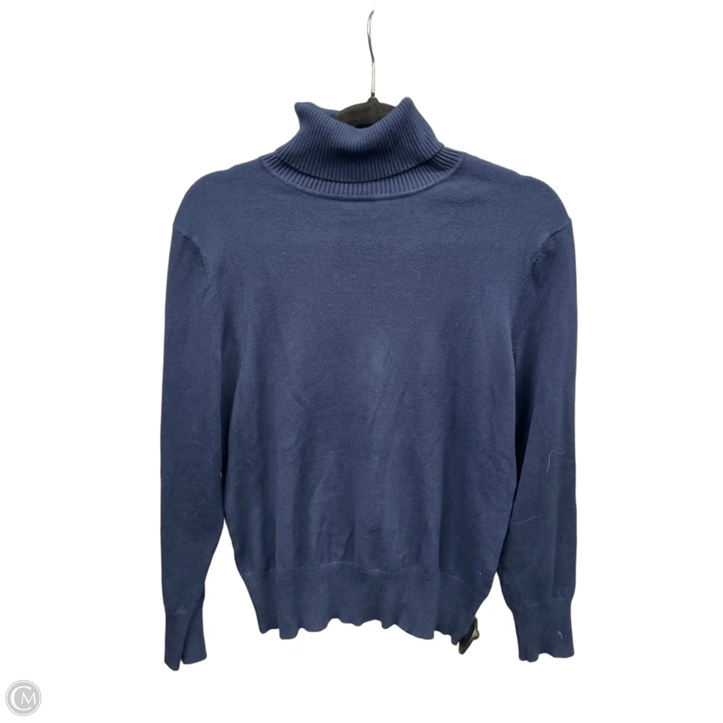 Top Long Sleeve By Time And Tru In Navy, Size: L