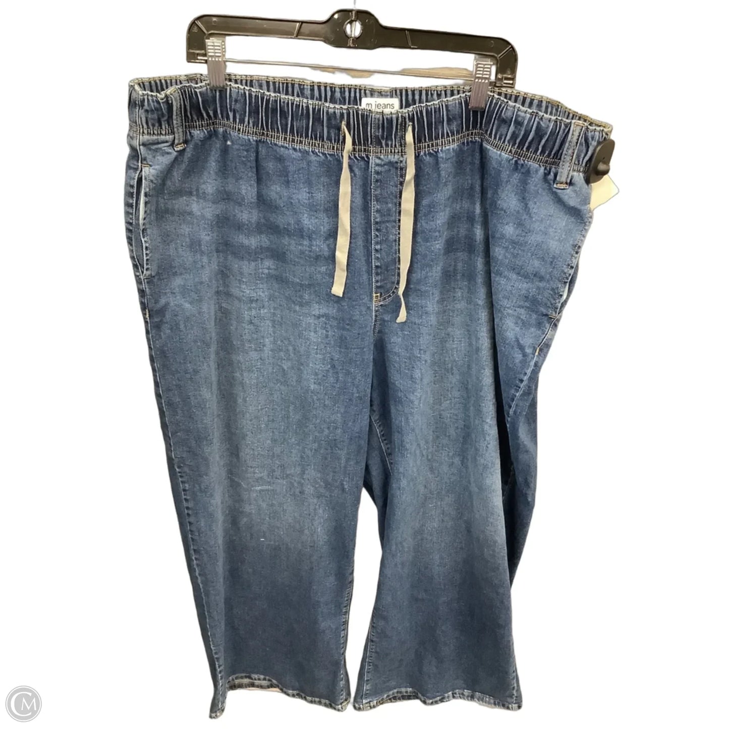 Jeans Wide Leg By Maurices In Blue Denim, Size: 24