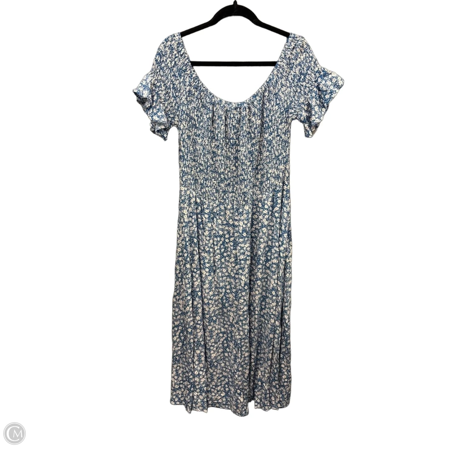 Dress Casual Maxi By Bloomchic In Blue, Size: 2x