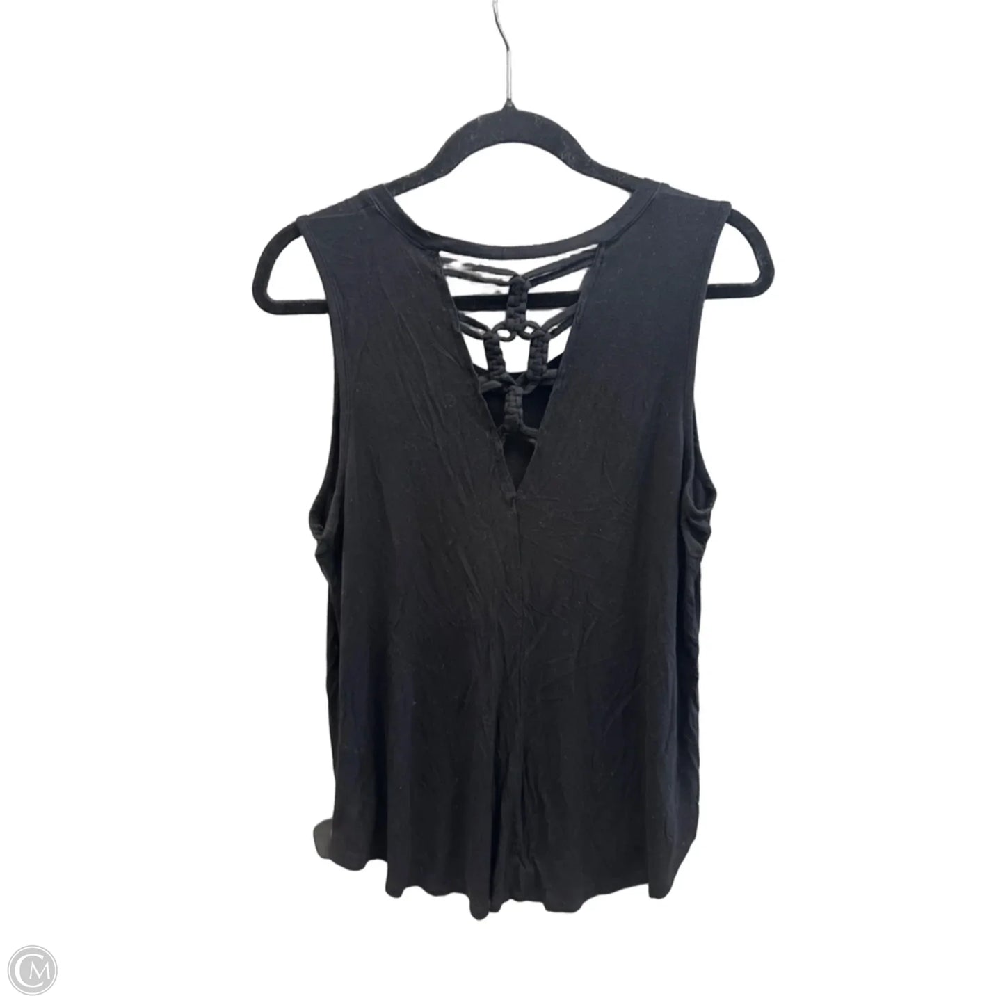 Top Sleeveless By Livi Active In Black, Size: Xl