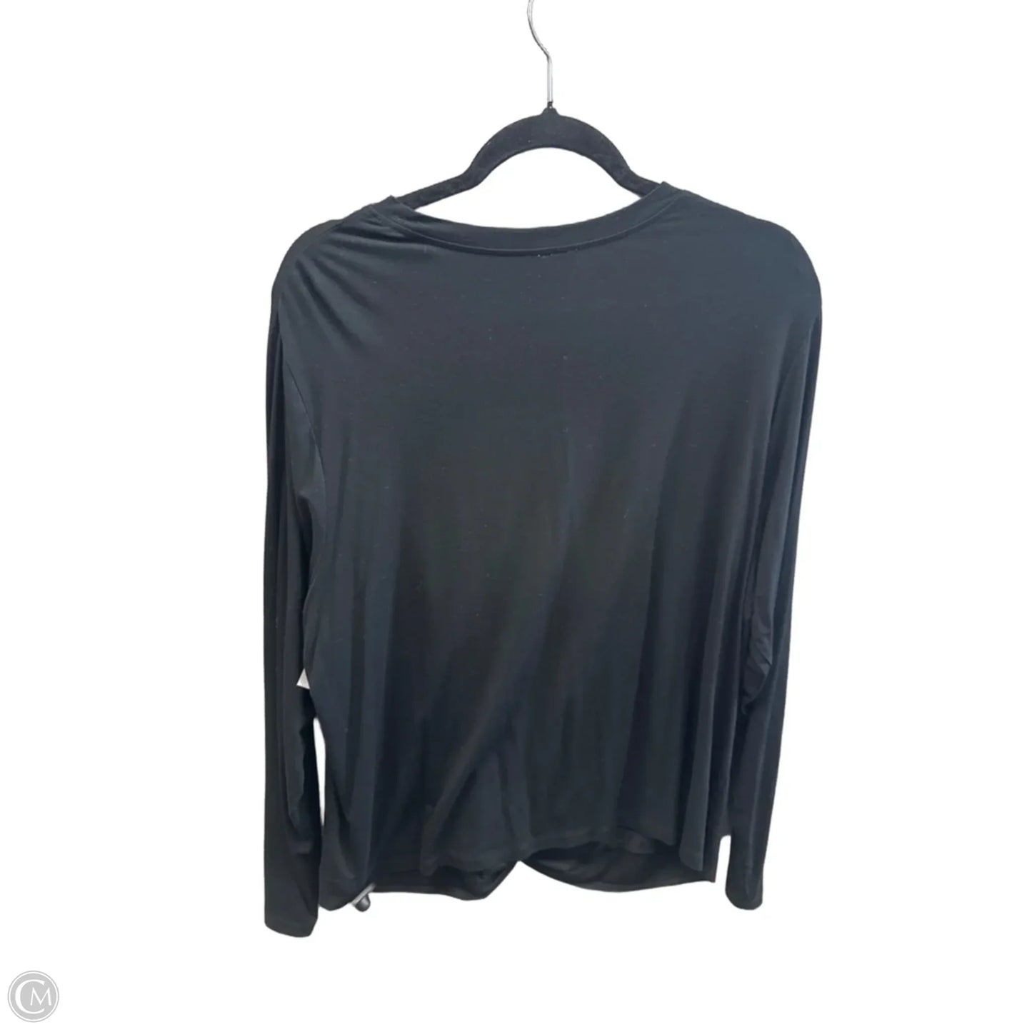 Top Long Sleeve By Grace + Karma In Black, Size: 1x