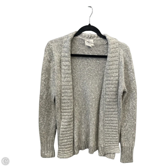 Sweater Cardigan By St Johns Bay In Grey, Size: S