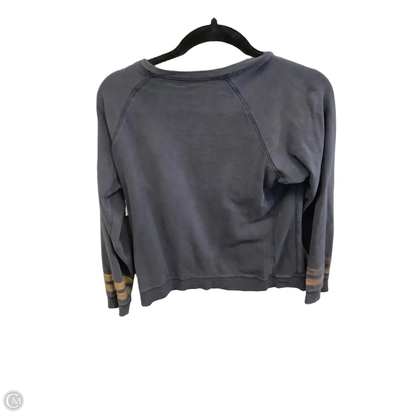 Top Long Sleeve By Cmc In Navy, Size: S