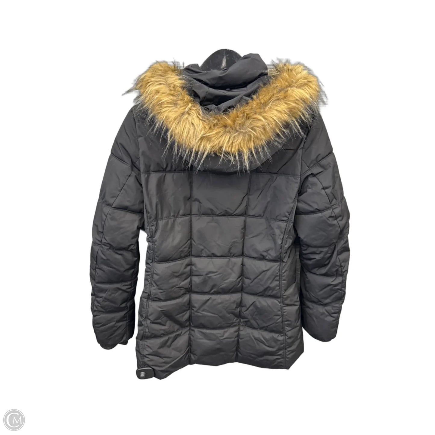 Coat Puffer & Quilted By Tommy Hilfiger In Black, Size: S