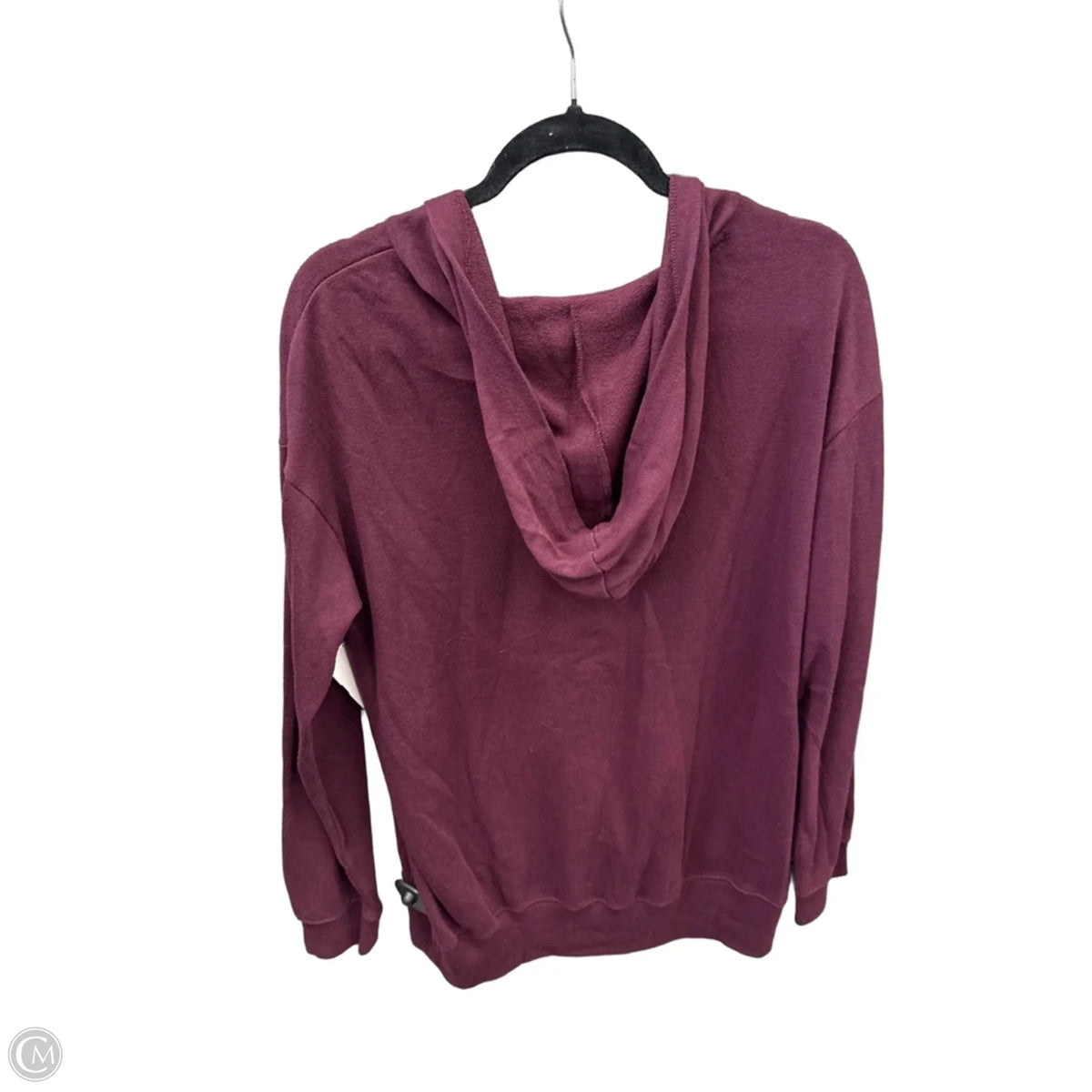 Top Long Sleeve By So In Maroon, Size: L
