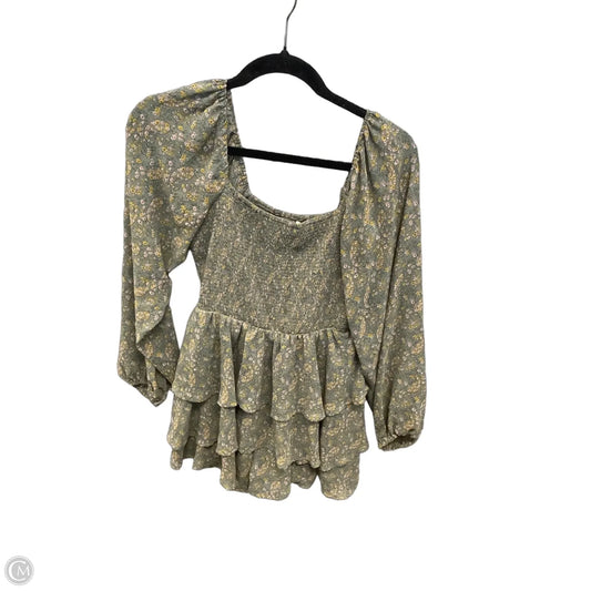 Dress Casual Short By Entro In Green, Size: M