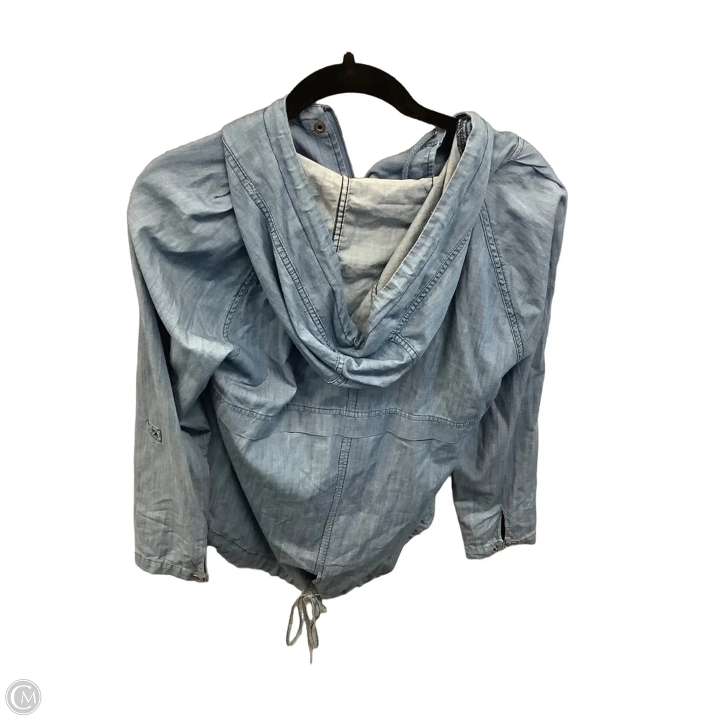 Jacket Other By Staccato In Blue Denim, Size: L