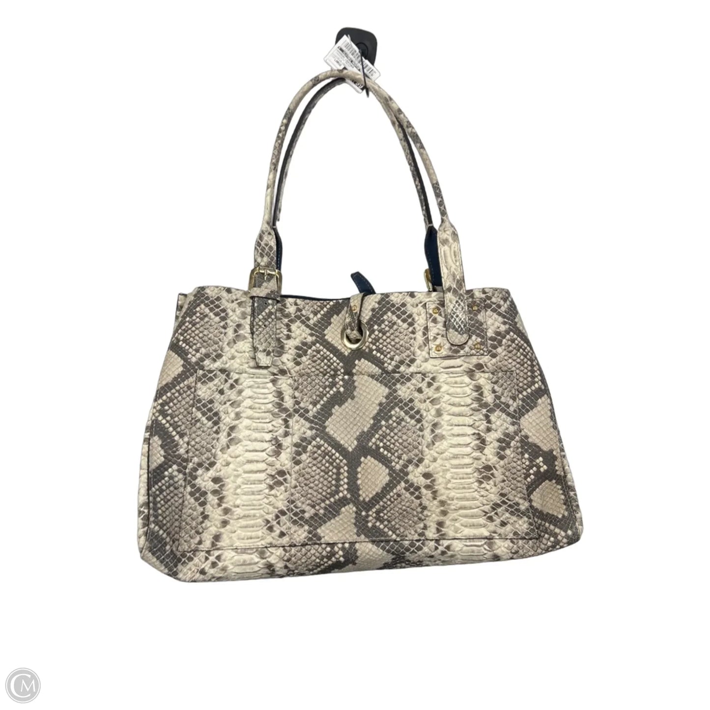 Handbag Leather By Clothes Mentor, Size: Large