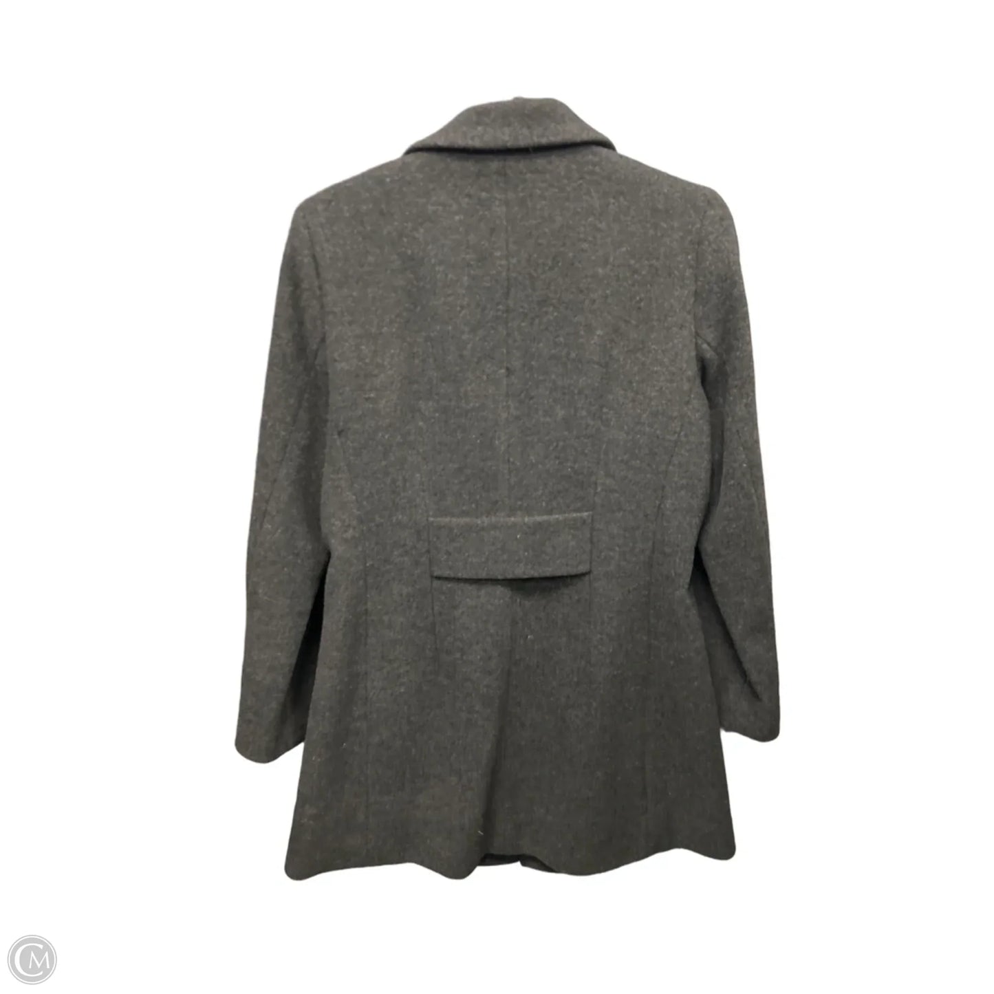 Coat Peacoat By Covington In Grey, Size: S