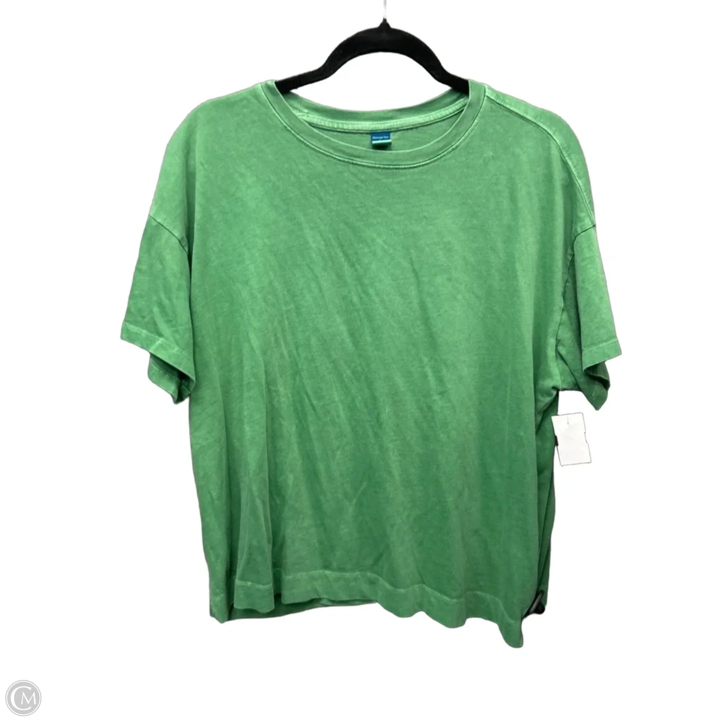 Top Short Sleeve By Old Navy In Green, Size: L