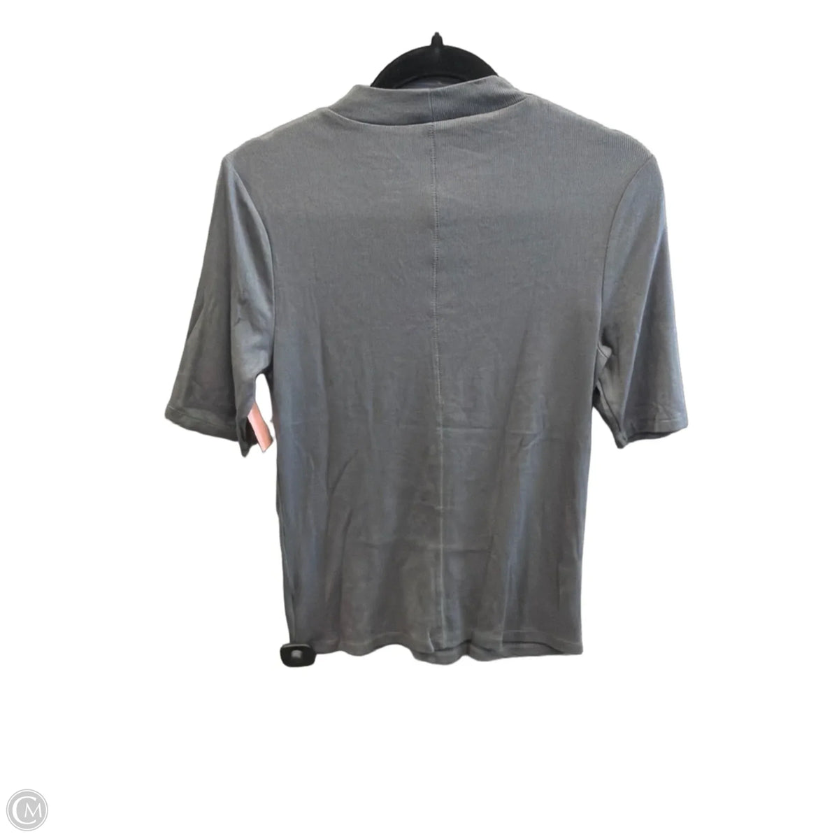Top Short Sleeve By A New Day In Grey, Size: M