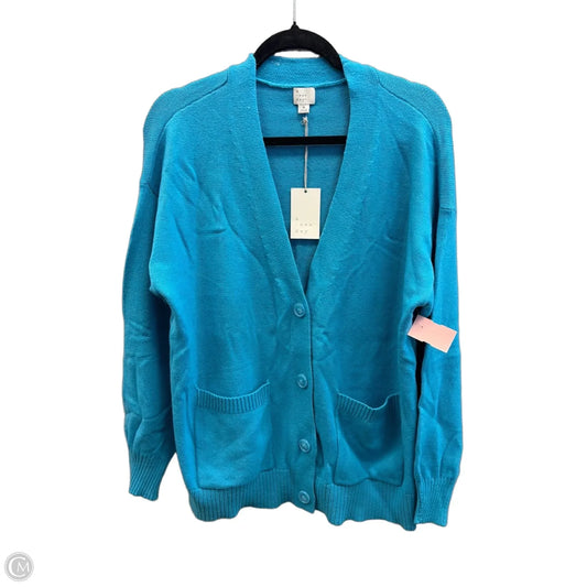 Sweater Cardigan By A New Day In Blue, Size: M