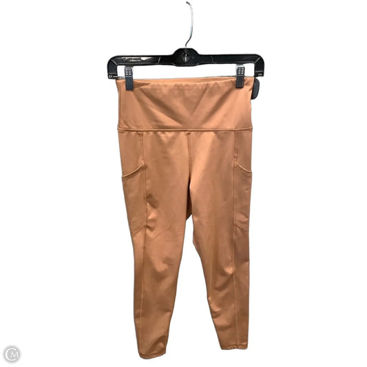 Athletic Leggings By American Eagle In Bronze, Size: M