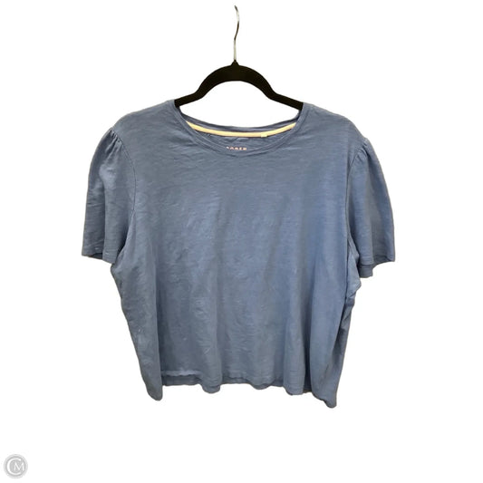 Top Short Sleeve By Boden In Blue, Size: Xl