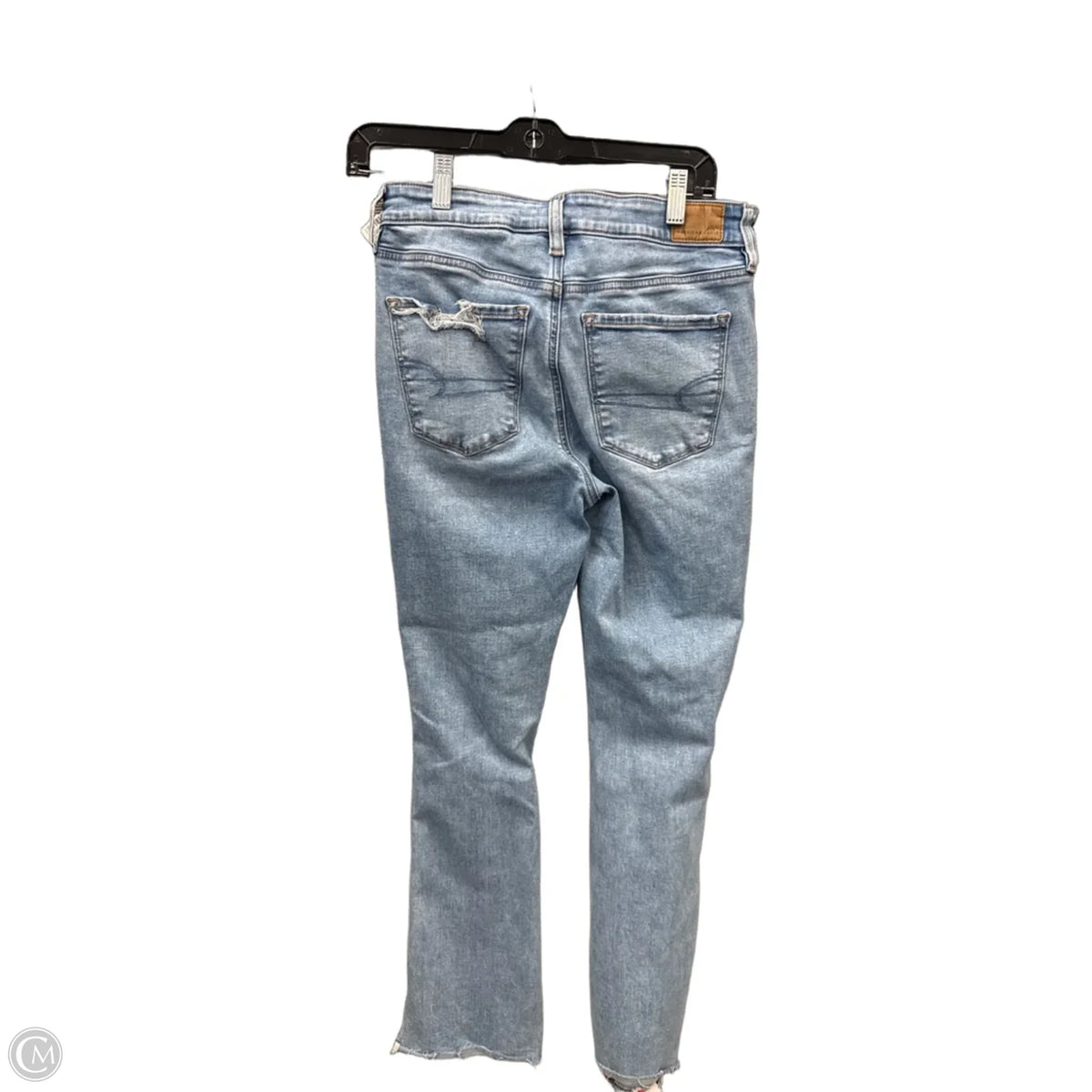 Jeans Boot Cut By American Eagle In Blue Denim, Size: 6