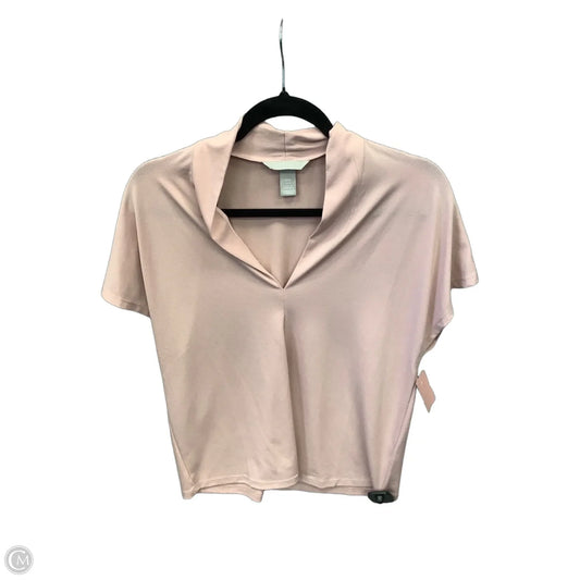 Top Short Sleeve By H&m In Pink, Size: M