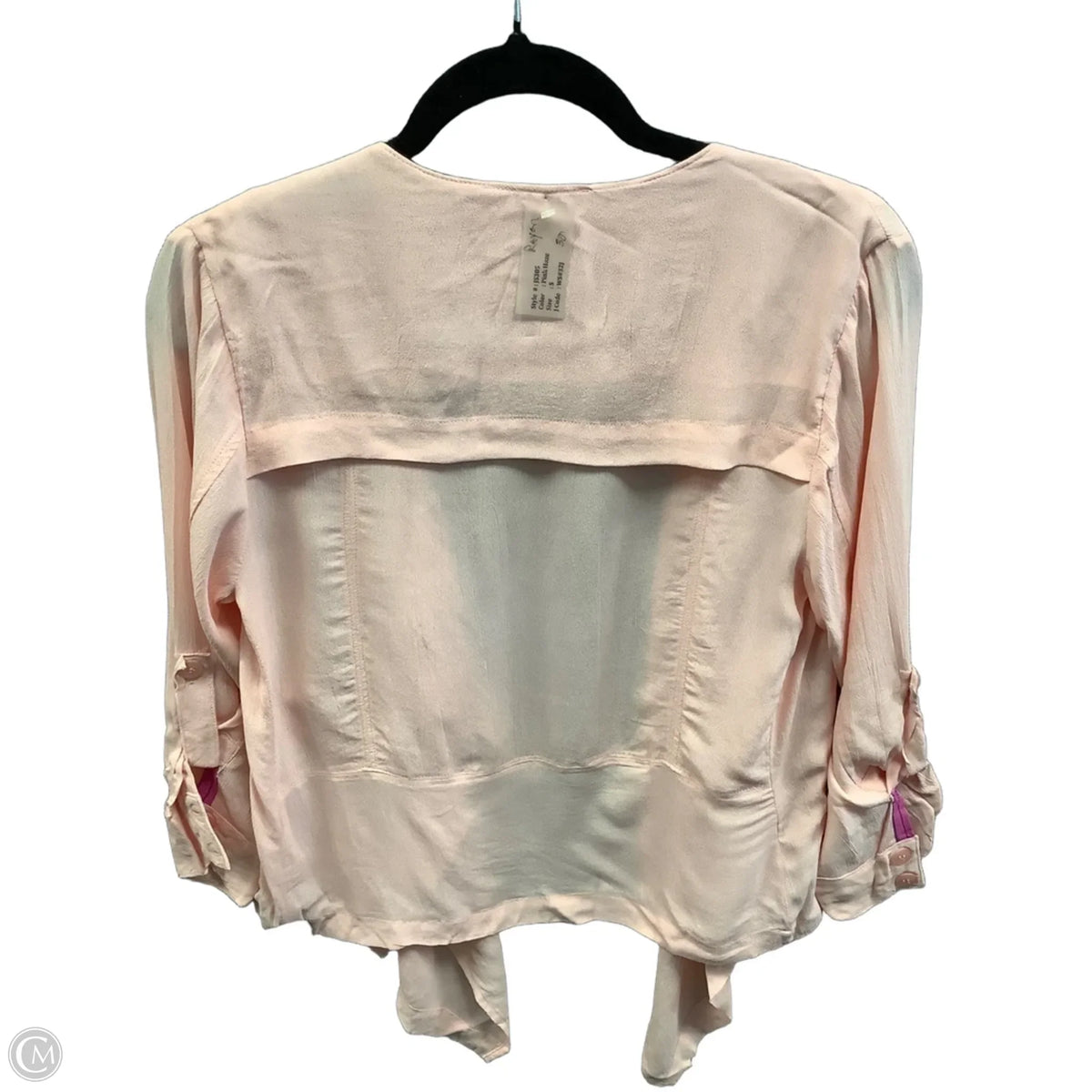 Blazer By Clothes Mentor In Pink, Size: S
