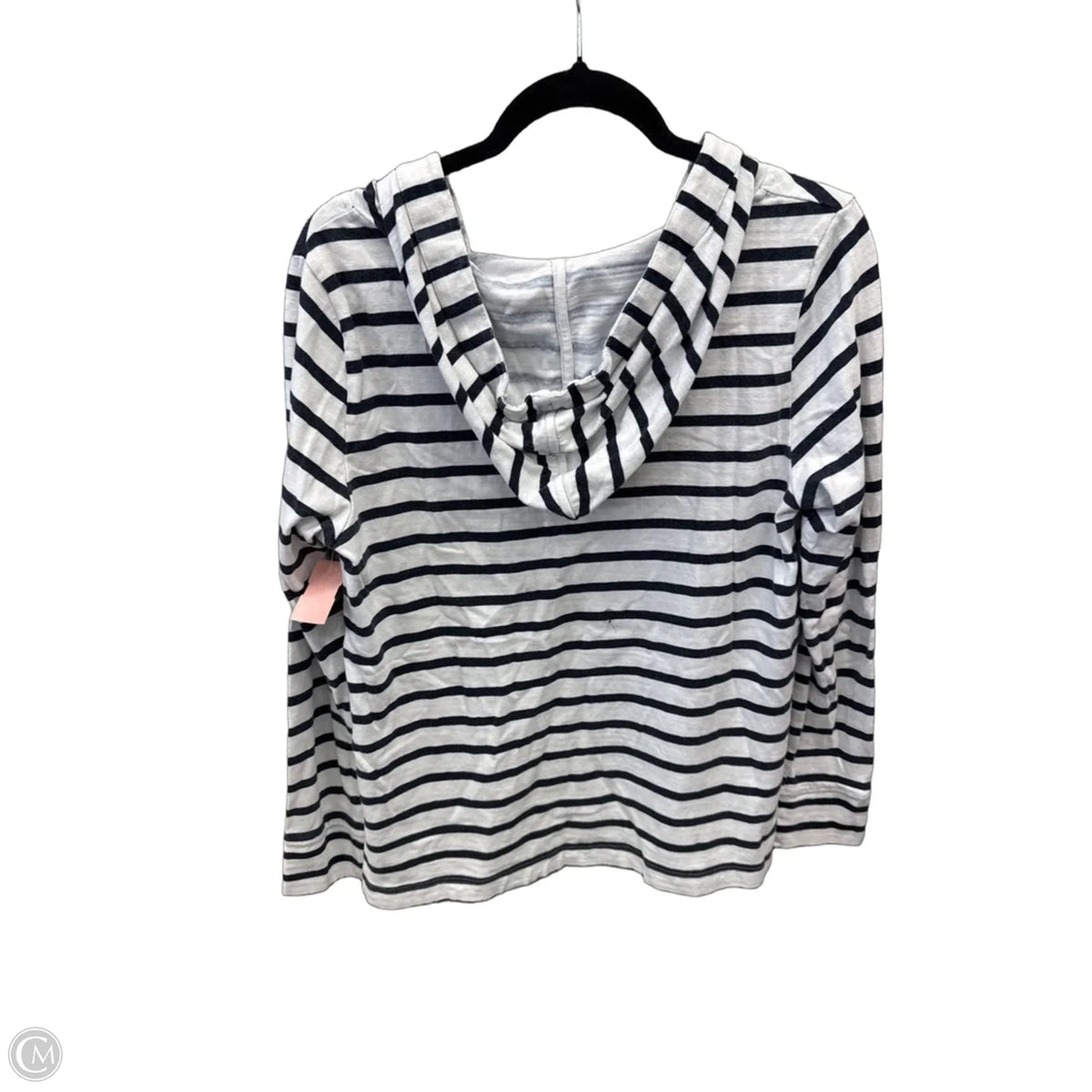 Top Long Sleeve By Loft In White, Size: S