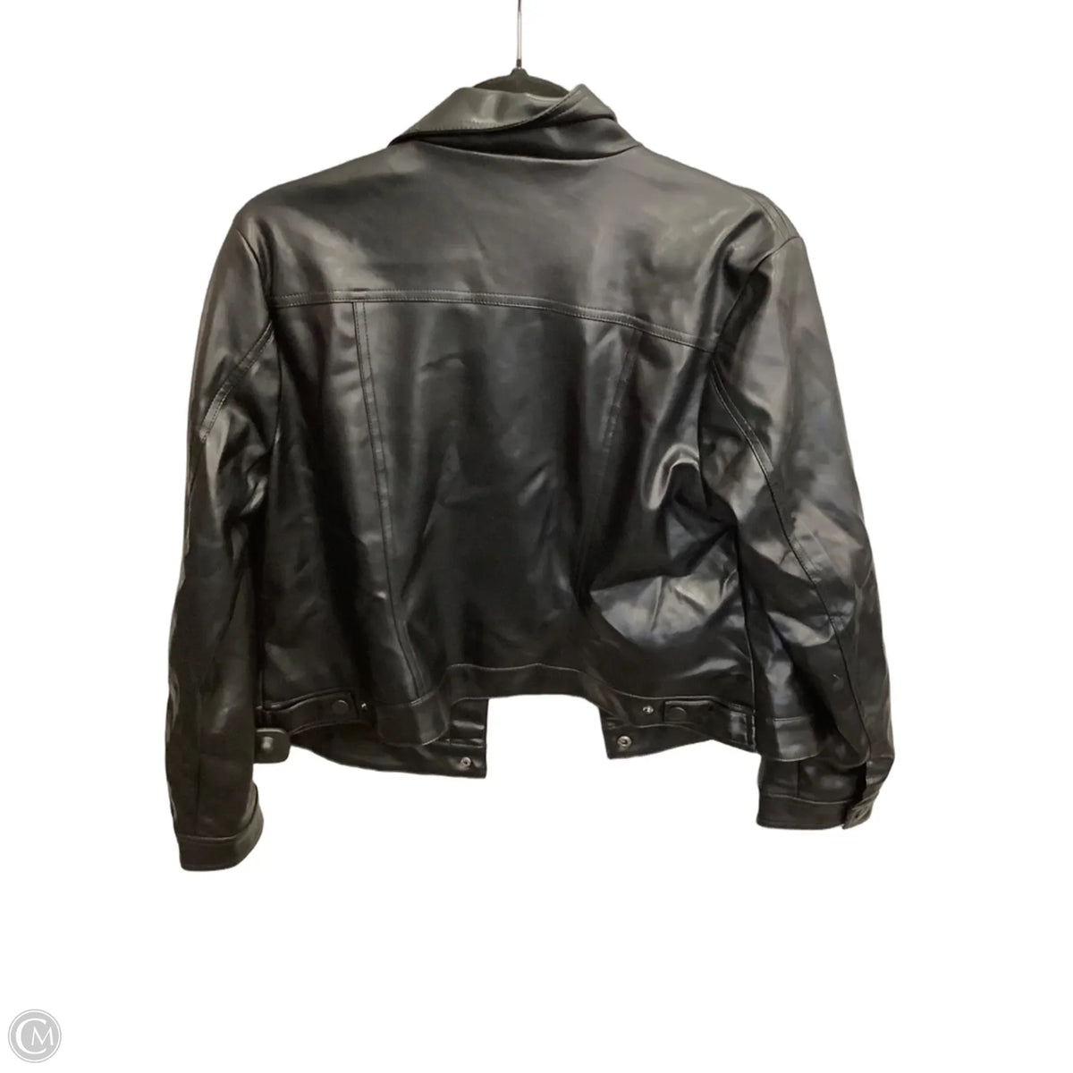 Jacket Moto By Torrid In Black, Size: L