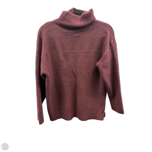Sweater By Christopher And Banks In Maroon, Size: Lp