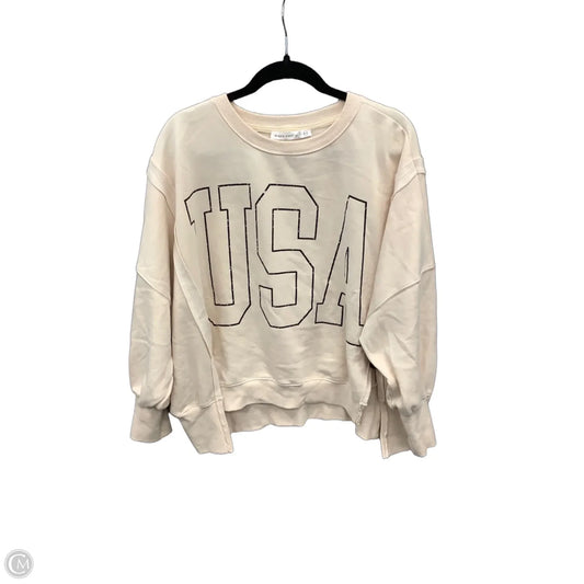Sweatshirt Crewneck By Altard State In Cream, Size: Xs