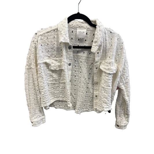 Blazer By Le Lis In White, Size: S