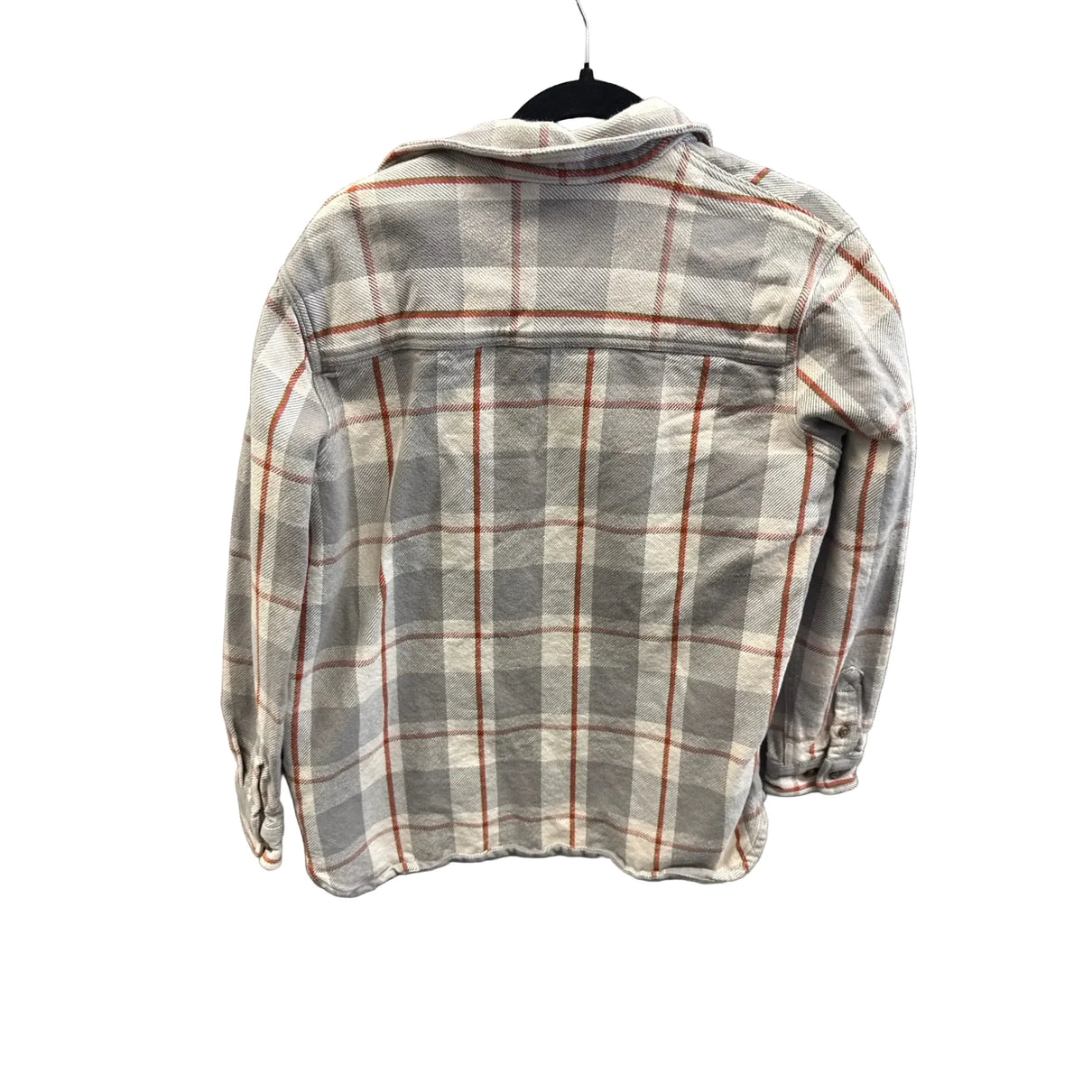 Jacket Shirt By Carhartt In Plaid Pattern, Size: M