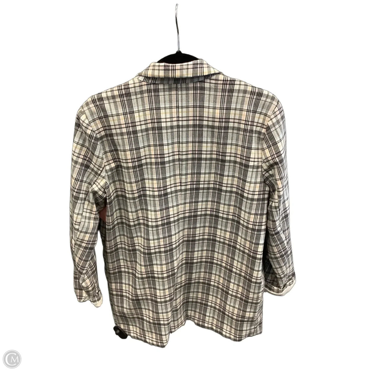 Blazer By So In Plaid Pattern, Size: S