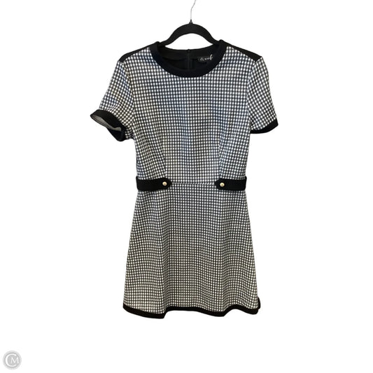 Dress Work By Clothes Mentor In Black & White, Size: M
