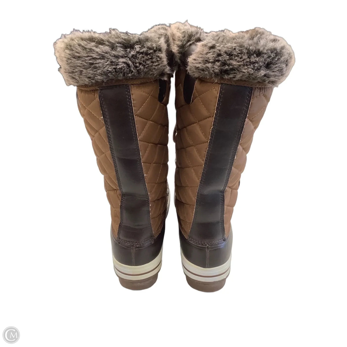 Boots Snow By Refresh In Brown, Size: 8.5