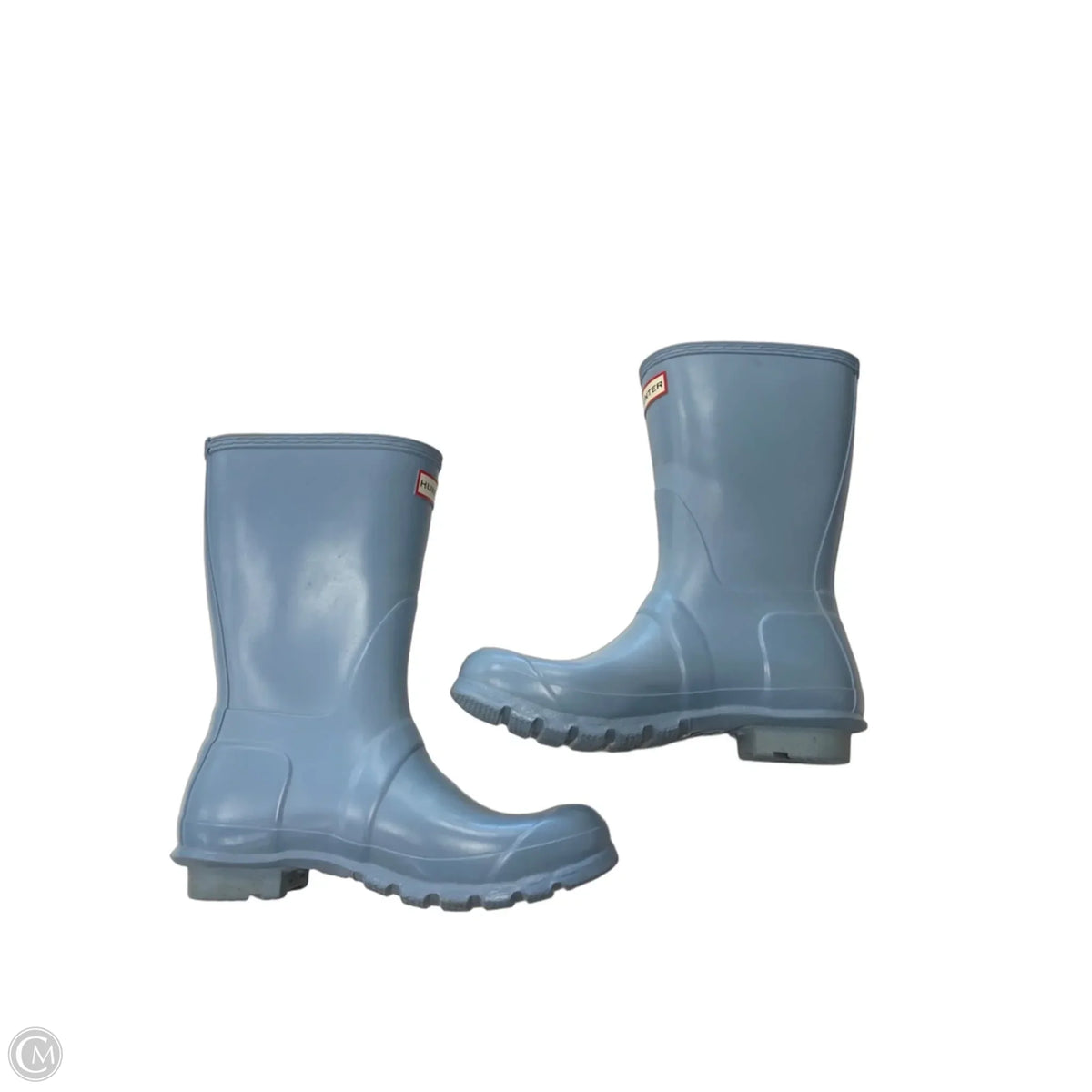 Boots Designer By Hunter In Blue, Size: 8