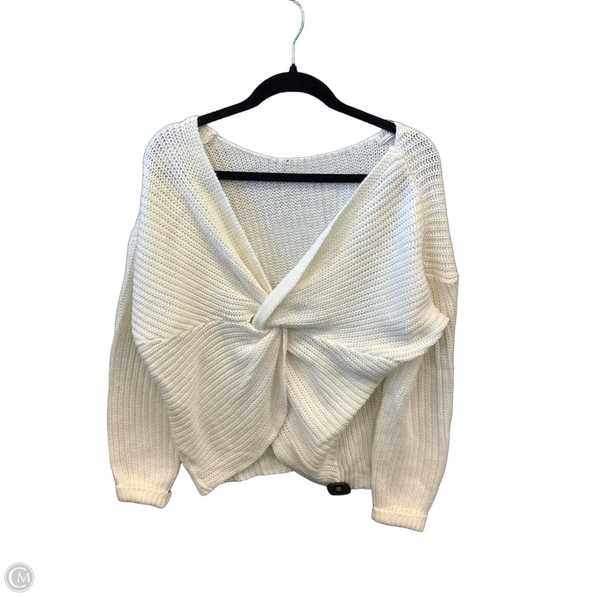 Sweater By Clothes Mentor In White, Size: 2x