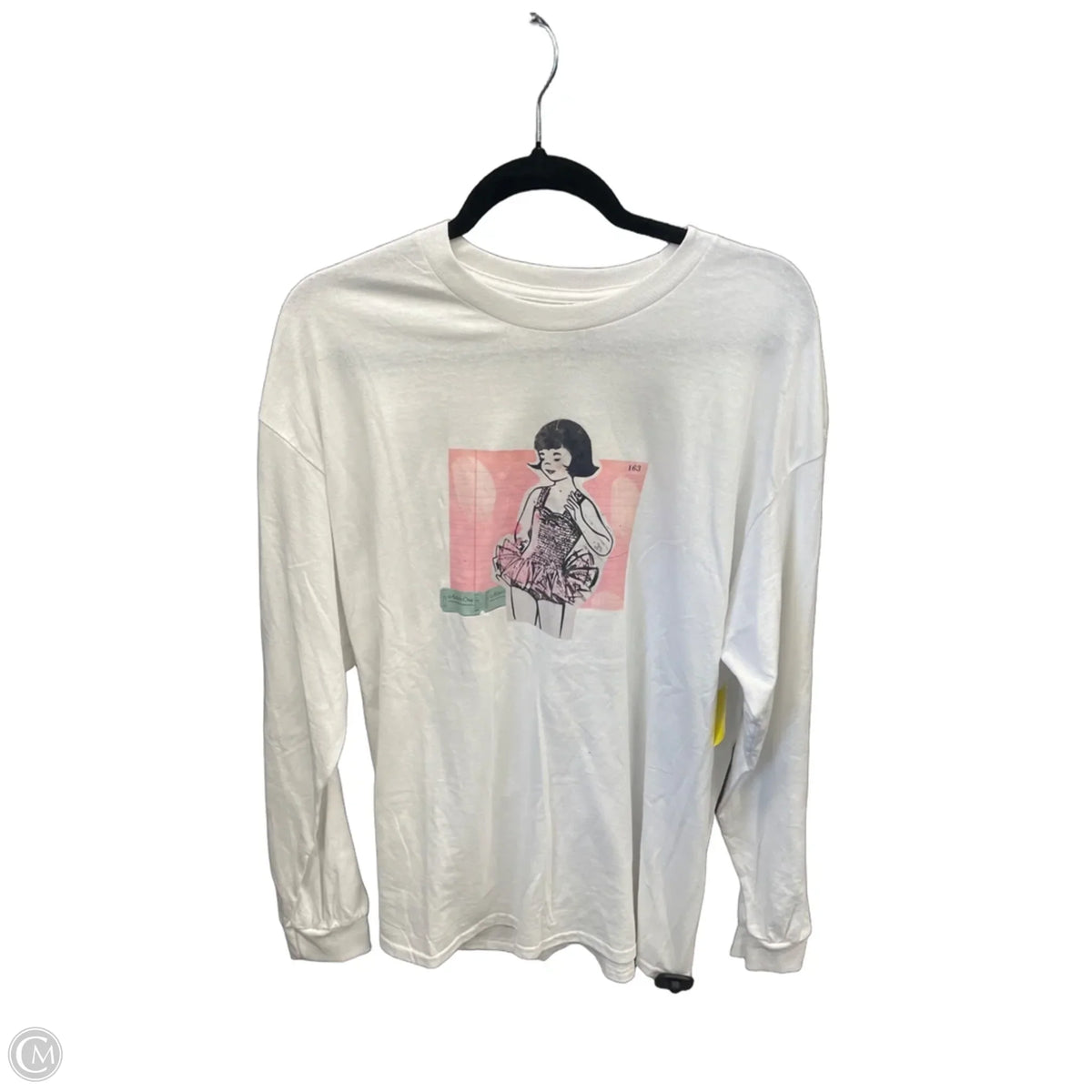 Top Long Sleeve By Gildan In White, Size: Xl – Clothes Mentor
