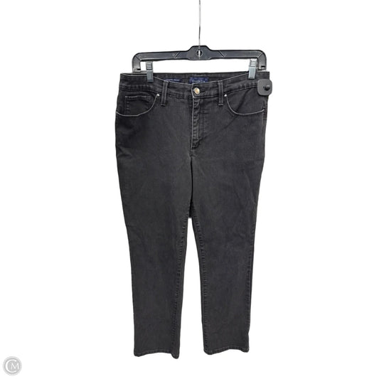 Jeans Straight By Charter Club In Black, Size: 10p