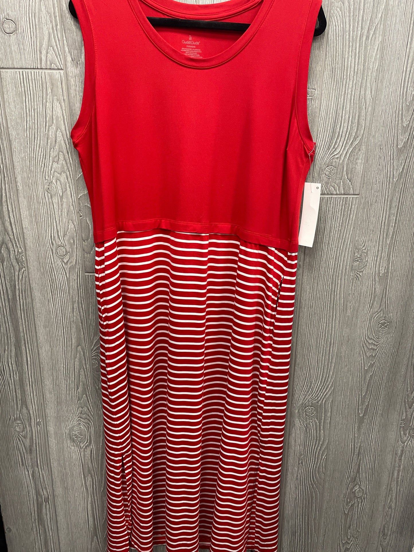 Dress Casual Maxi By Cuddl Duds  Size: Petite   Xl