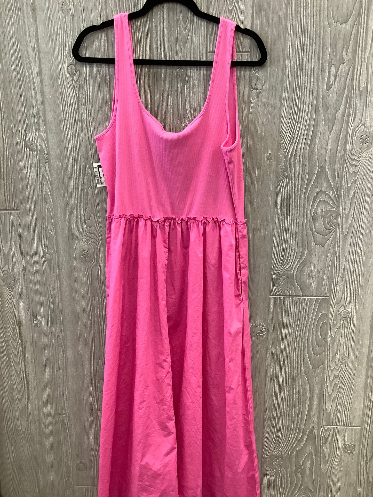 Dress Casual Maxi By A New Day In Pink, Size: Xl