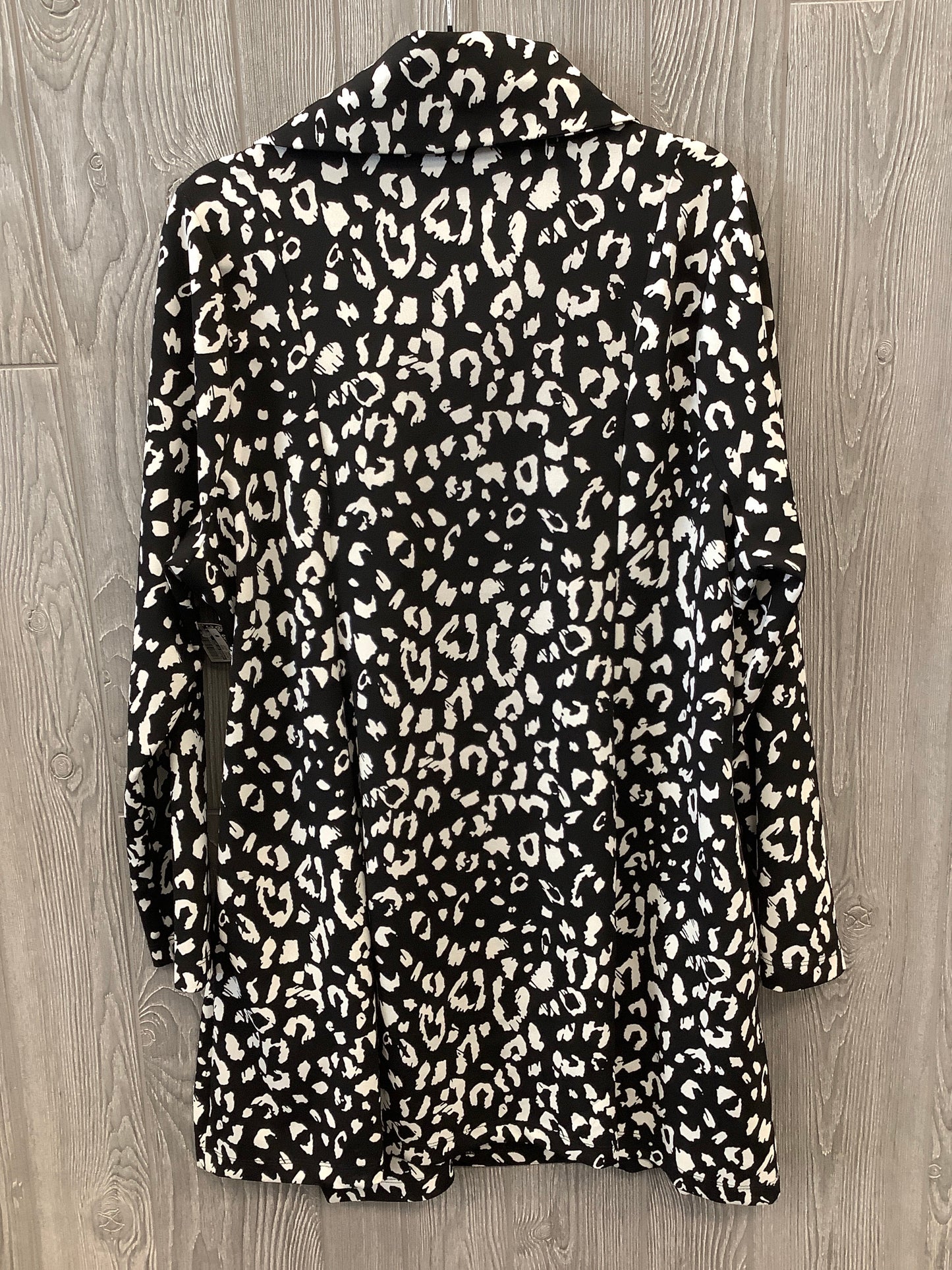 Jacket Moto By Andree By Unit In Animal Print, Size: 3x