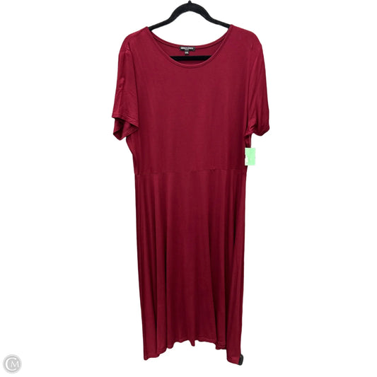 Dress Casual Maxi By Clothes Mentor In Red, Size: Xxl