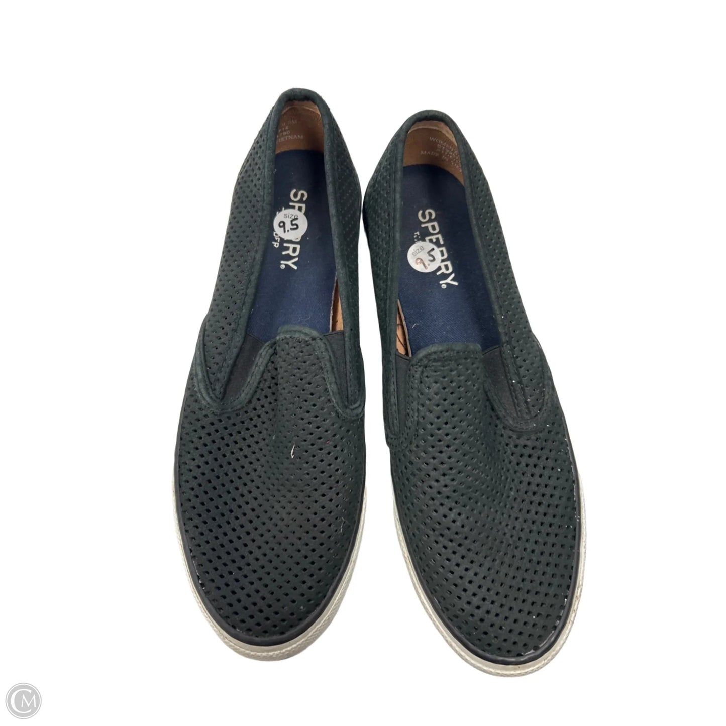 Shoes Flats By Sperry In Black, Size: 9.5