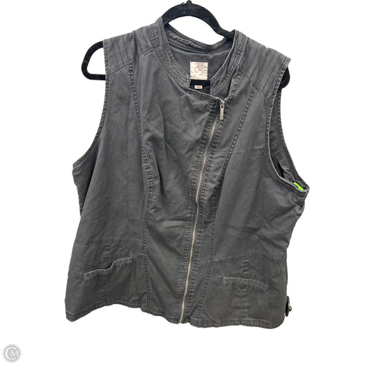 Vest Other By Clothes Mentor In Black, Size: 3x